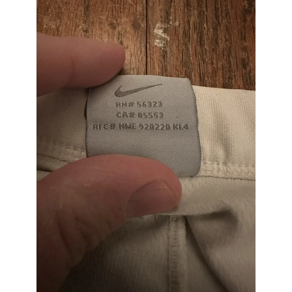 Nike Dri Fit Athletic Pants Men's XL‎ White
